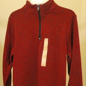 NWT Urban Pipeline Boy's 1/4 zip Sweatshirt Sz L